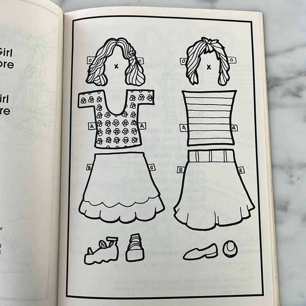 Totally tubular! Official VALLEY GIRL coloring book - Picture 7 of 7